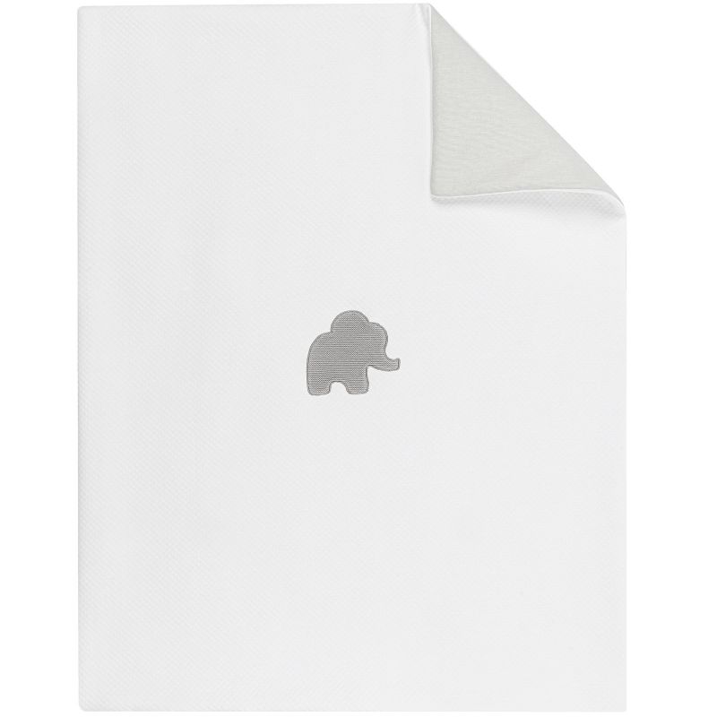 Couverture bébé Tembo l'éléphant gris (75 x 100 cm) Nattou