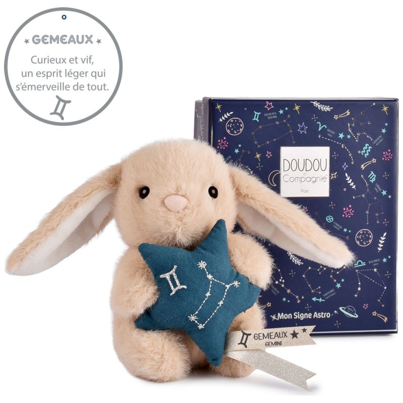 Doudou Astro Gémeaux (12 cm) Doudou et Compagnie Produit 1