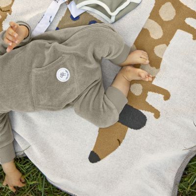 Couverture bébé en coton bio 80 x 80 cm de Lässig