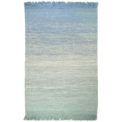 Tapis rectangulaire Kirthy Bleu (100 x 150 cm)