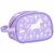 Variation Violet, blanc, rose du produit Trousse de toilette Rêves de licorne de la marque A Little Lovely Company