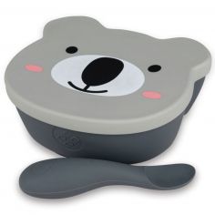 Set bol à ventouse et cuillère en silicone Koala - TUM TUM