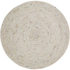 Tapis rond Neethu Avoine S (110 cm) - Nattiot