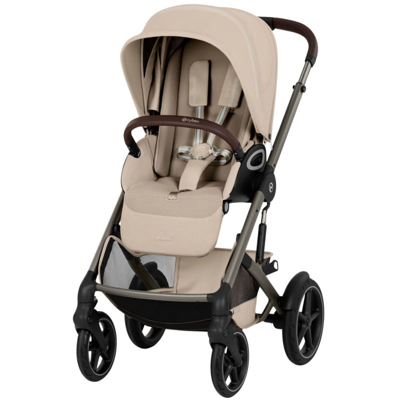Poussette tout-terrain Talos S 2026 avec nacelle pliable Almond Beige Cybex Produit 6