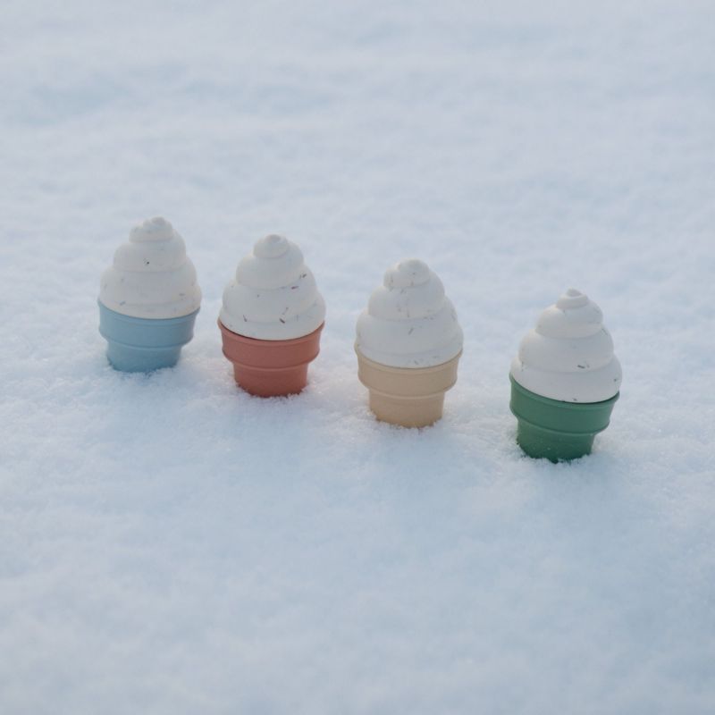 Lot de 4 jouets de bain Ice Cream Mushie Ambiance 6