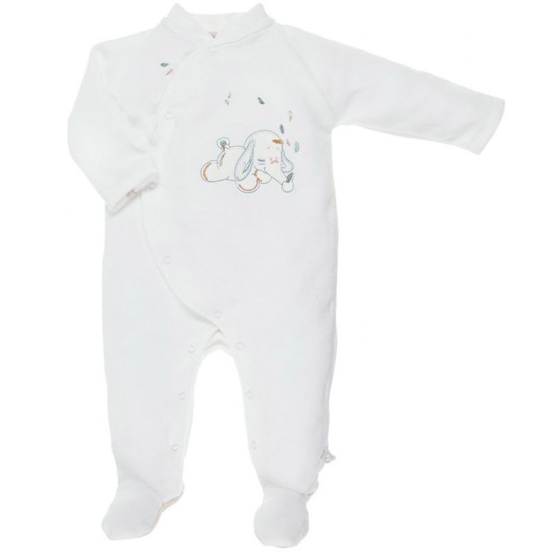 Pyjama chaud Bao écru (Naissance) Noukie's