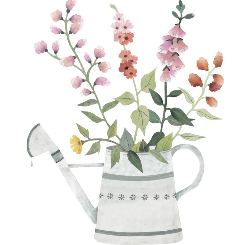 Stickers arrosoir Queyran (60 x 48 cm) Lilipinso
