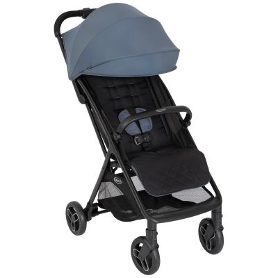 Poussette de voyage légère Myavo avec habillage pluie Stormy