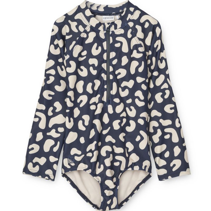 Combinaison maillot de bain Magali Leo Navy (12-18 mois) Liewood