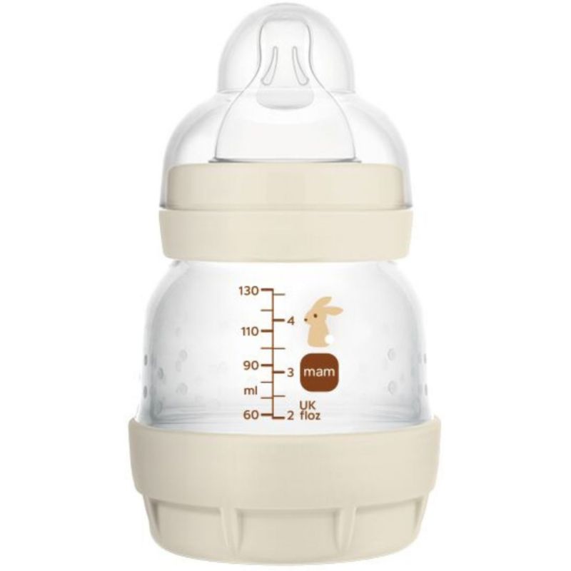 Biberon Easy Start anti-colique Sable Tétine Débit 0 (130 ml) MAM Produit 1