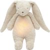 Peluche veilleuse lapin nature bio avec sons & lumières sable 2.0 Moonie Produit 1