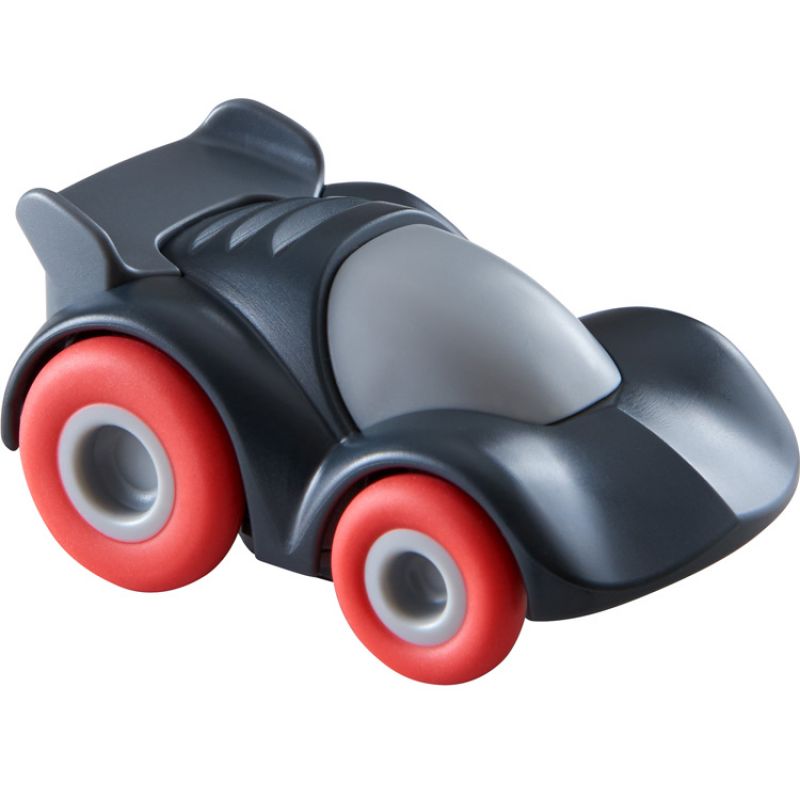 Voiture de course anthracite Kullerbü Haba
