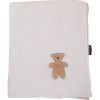 Couverture réversible en mousseline Teddy beige (80 x 100 cm)  par Childhome