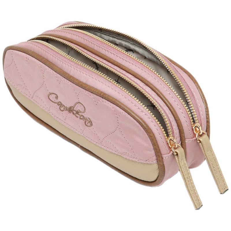 Trousse 2 compartiments Cozy Heart Caméléon Produit ouvert 3