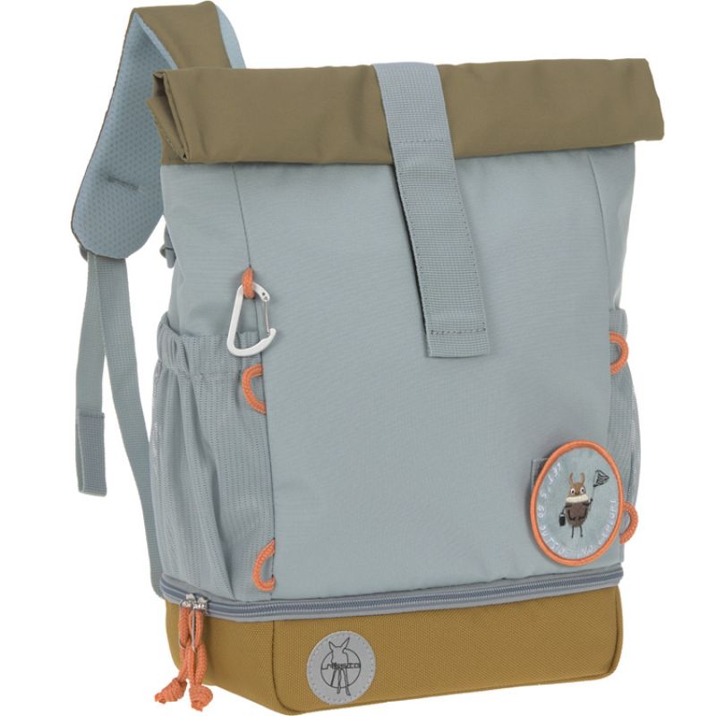 Mini sac à dos rolltop Nature bleu clair Lässig