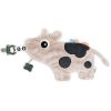 Doudou attache-sucette Dotti Sable  par Done by Deer