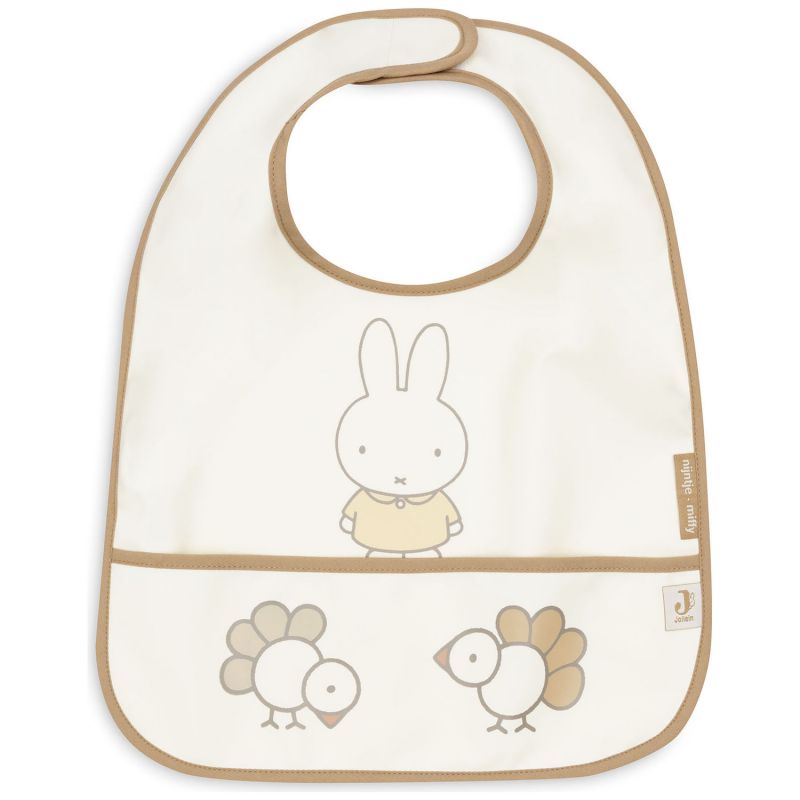 Lot de 2 bavoirs plastifiés Miffy Family Farm Jollein Produit 3