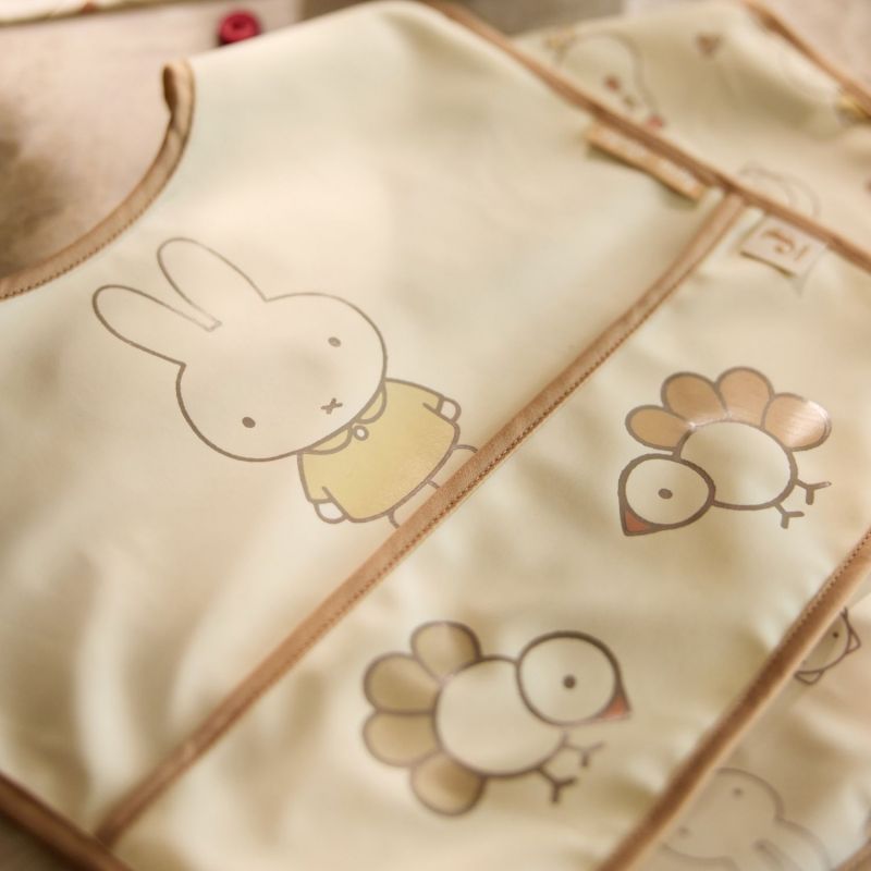 Lot de 2 bavoirs plastifiés Miffy Family Farm Jollein Ambiance 6