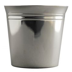 Coquetier évasé Filets personnalisable (Métal argenté) - Aubry-Cadoret