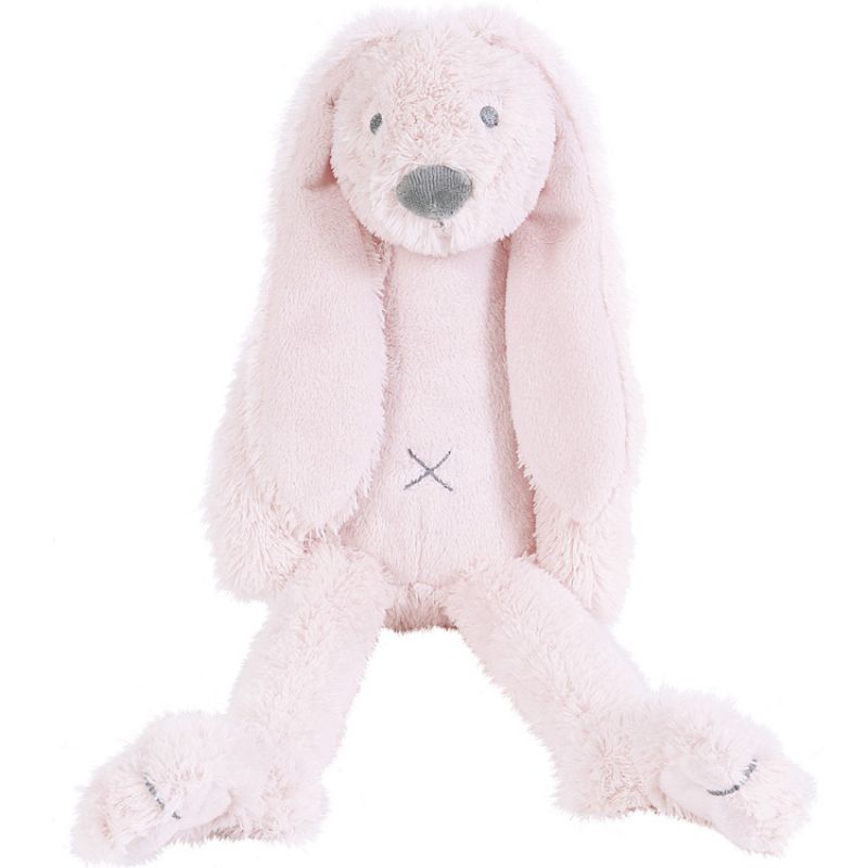 Peluche lapin rose Richie (38 cm) BAMBAM