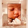 Cadre de naissance métal argenté Kassandra (personnalisable)  par ANVIE