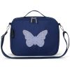Sac isotherme Papillon Paillette Bleu Caramel & Cie Produit 1