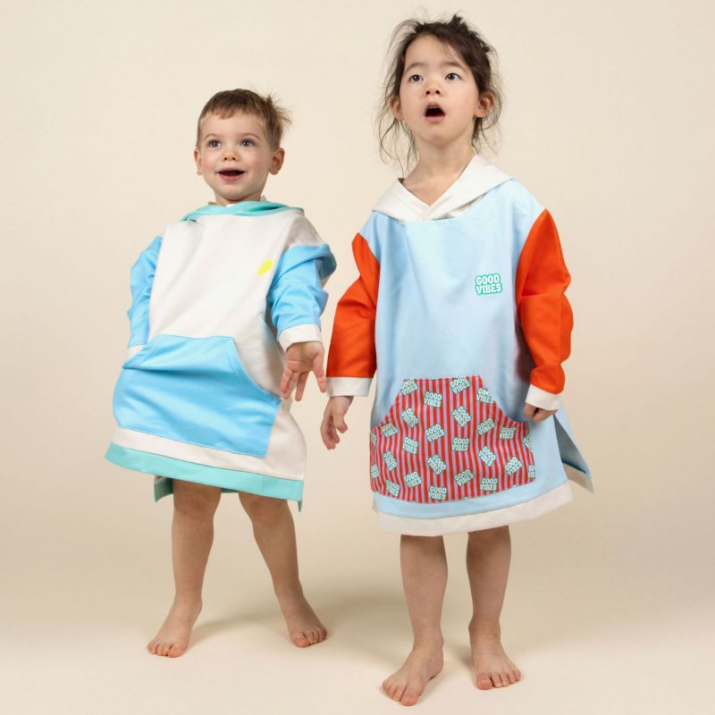 Poncho de plage Naturel Soleil (2-4 ans) KI et LA Ambiance 7