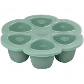 Moule de congélation multi portions silicone Sage green (6 x 150 ml)