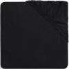 Drap housse noir (60 x 120 cm) - Jollein