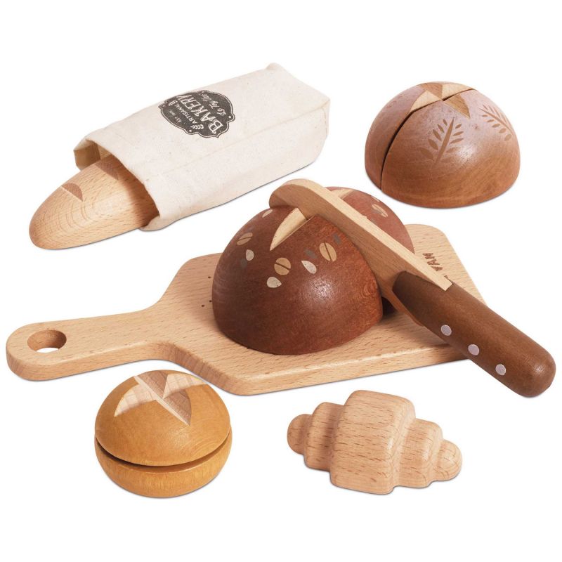 Ensemble de baguette et pains artisanaux en bois FSC Le Toy Van Produit 1