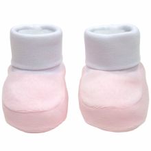 Chaussons chaussettes rose (3-6 mois)  par Cambrass