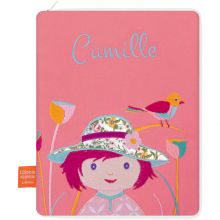 Protège carnet de santé mome à l'oiseau (personnalisable)  par L'oiseau bateau