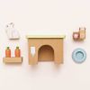 Clapier avec lapin et cochon d'Inde pour maison de poupée en bois FSC Le Toy Van Ambiance 4