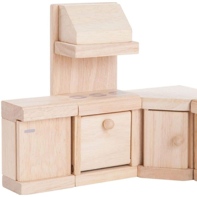 Cuisine en bois naturel Plan Toys Produit 2