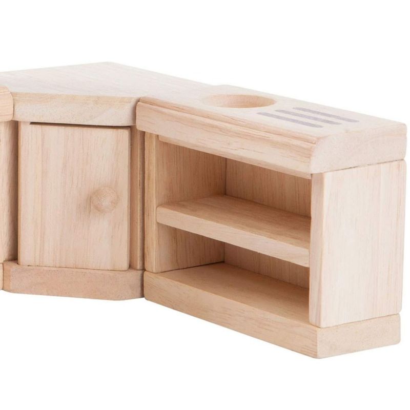 Cuisine en bois naturel Plan Toys Produit 3