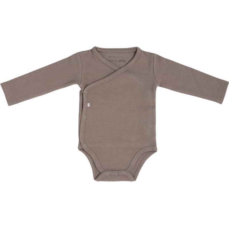 Body manches longues Pure moka (Naissance) Baby's Only