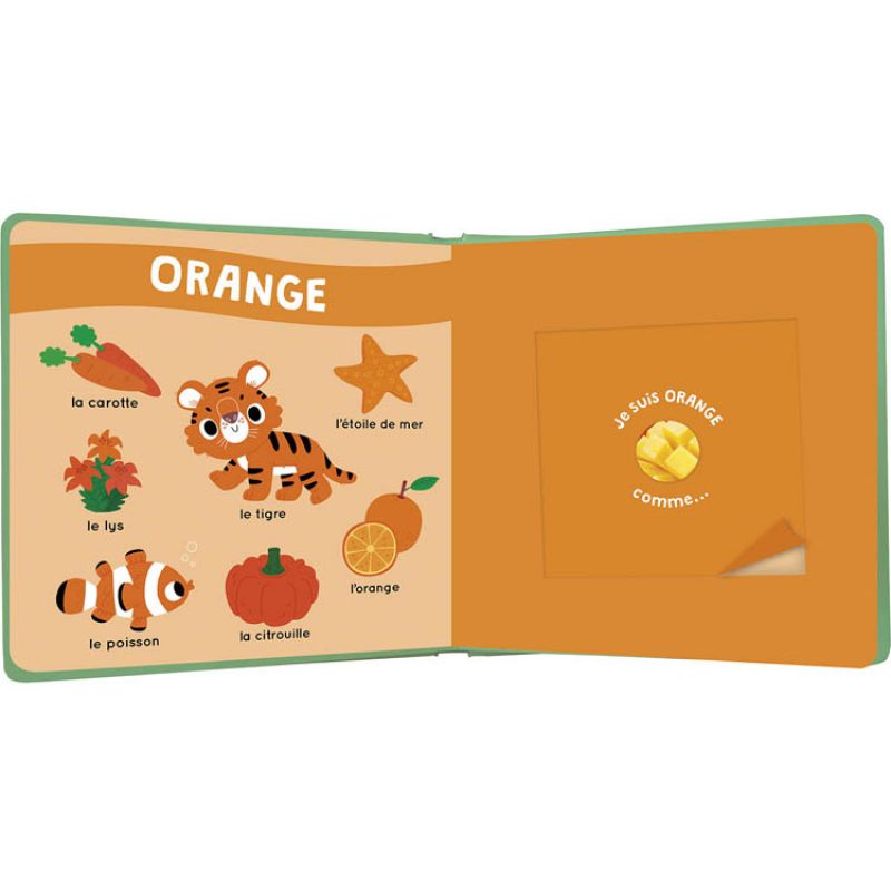 Mon livre des odeurs et des couleurs Fruits en folie Auzou Editions Produit ouvert 2