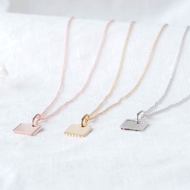 Collier pendentif Alice (personnalisable) Mon Petit Poids