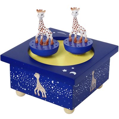 Boîte à musique Bois Sophie la Girafe Voie Lactée Trousselier