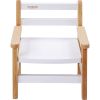 Petit fauteuil avec accoudoirs Juliette Hybride blanc  par Combelle