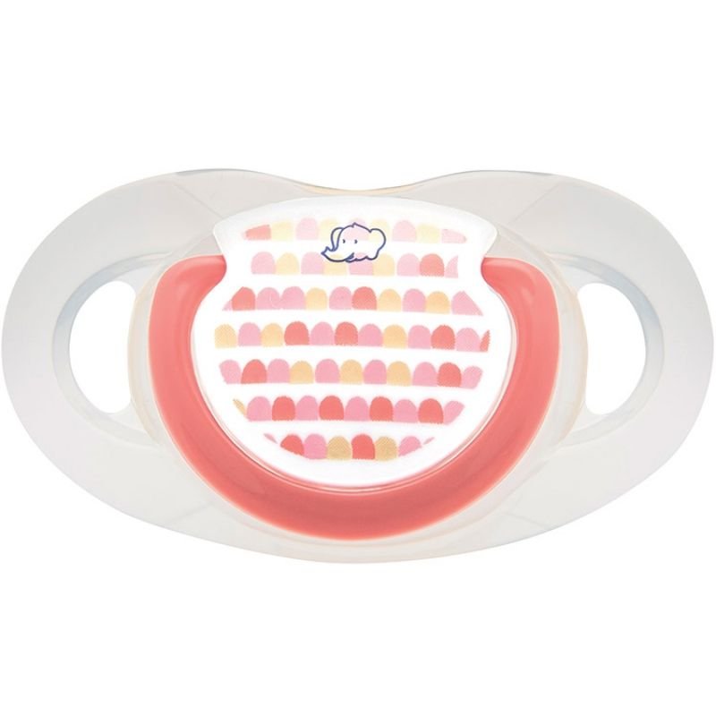 Lot de 2 sucettes physiologiques Maternity Dental safe en silicone Little valleys rouge (0-6 mois) Bébé Confort