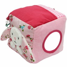 Cube d'activités lapin Pink Blossom  par Little Dutch