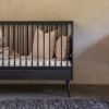 Lit bébé à barreaux Cocoon Eboni (120 x 60 cm)  par Quax