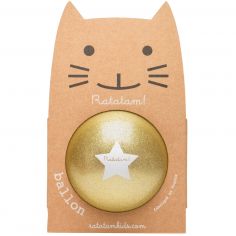 Ballon paillettes Or (22 cm) - Ratatam