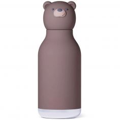 Gourde isotherme Bestie Ours Brun (460 ml) - Asobu