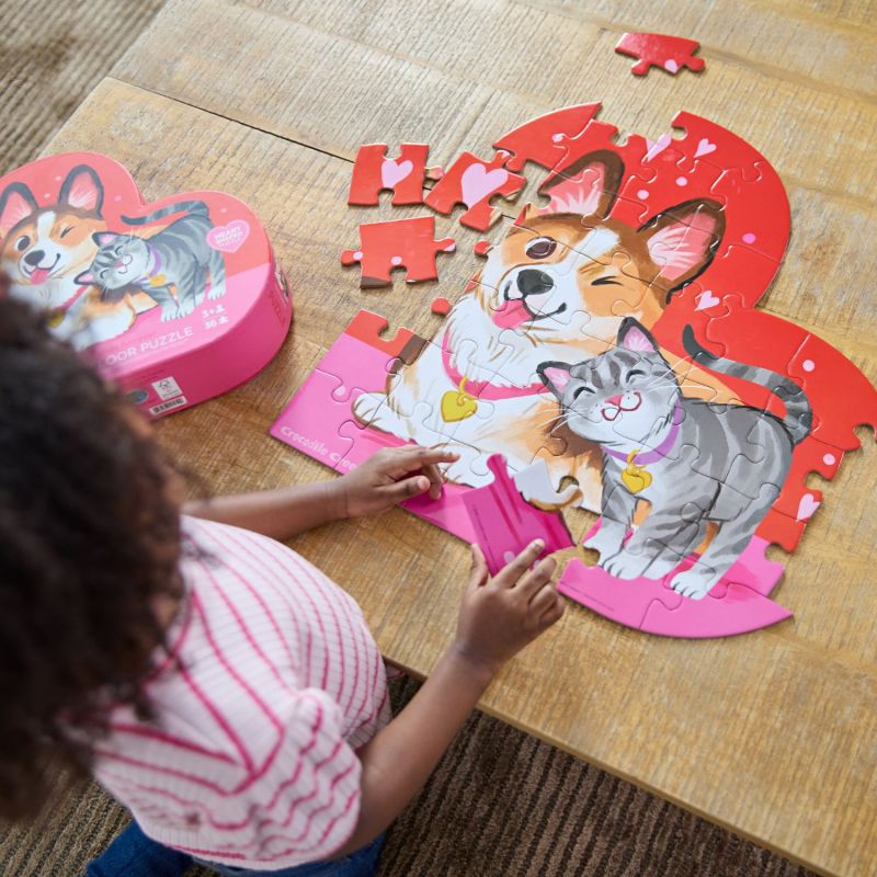 Puzzle Friends Furrever (36 pièces) Crocodile Creek Ambiance 5