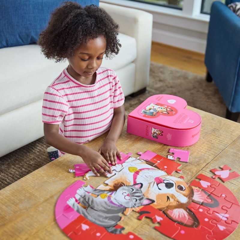 Puzzle Friends Furrever (36 pièces) Crocodile Creek Ambiance 6