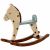 Variation Ecru, marron du produit Cheval à bascule Souris à pois de la marque Maileg