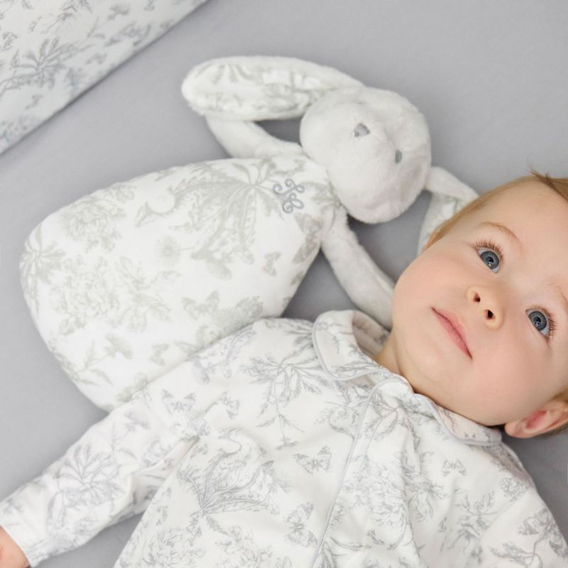 Peluche bruit blanc lapin Toile de Jouy gris Tartine et Chocolat Ambiance 4