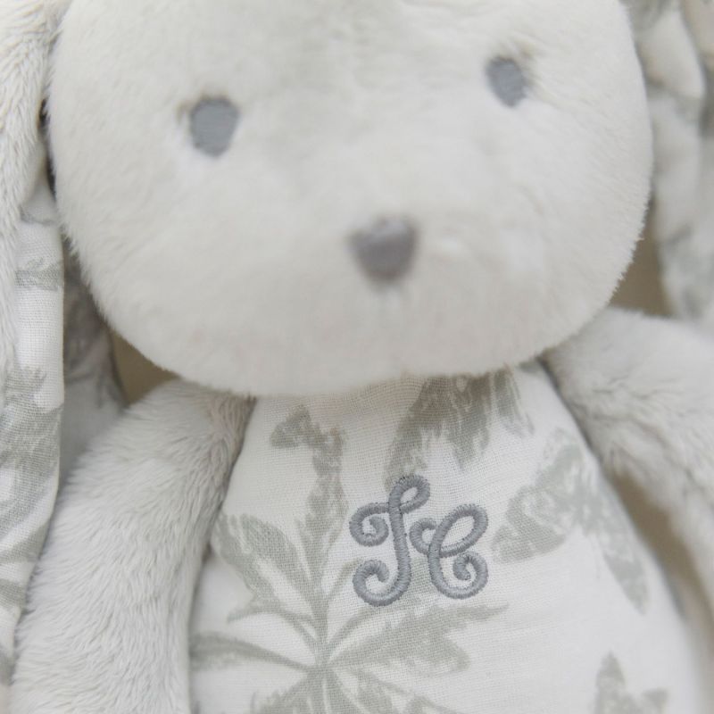 Peluche bruit blanc lapin Toile de Jouy gris Tartine et Chocolat Ambiance 5